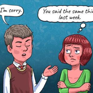 Grace heals mistakes, but repeating forgiveness for the same hurt becomes self-betrayal.